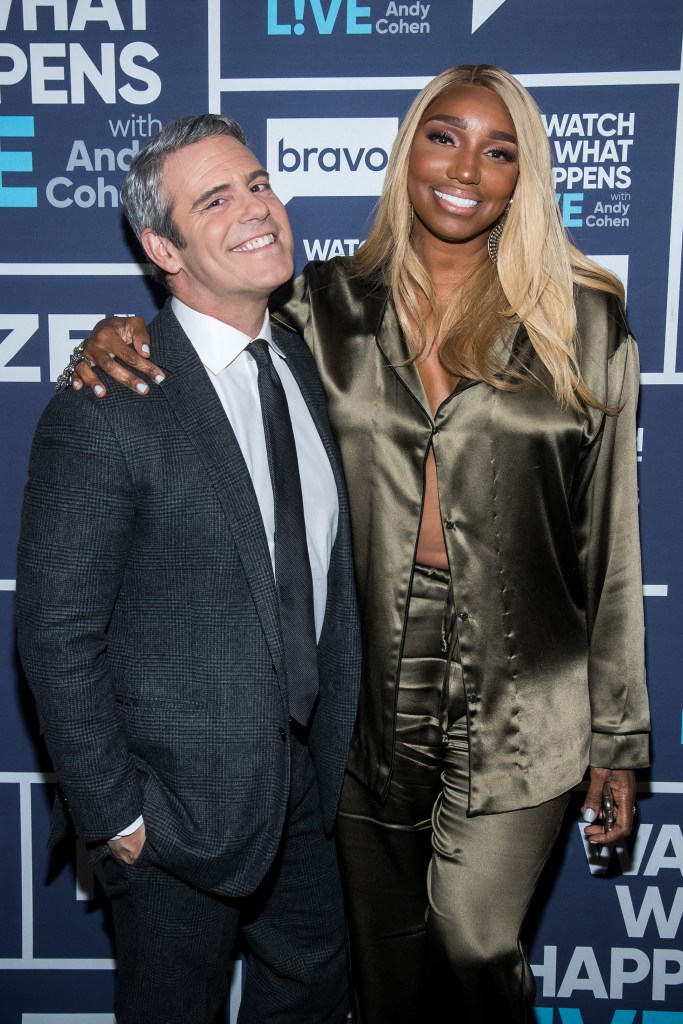 Andy Cohen and NeNe Leakes 