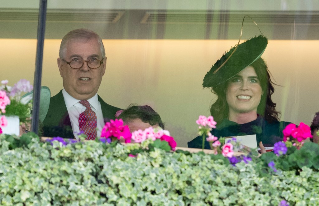 Andrew Windsor and Princess Eugenie 