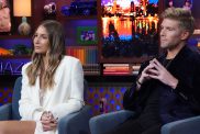 Amanda Batula and Kyle Cooke on WWHL