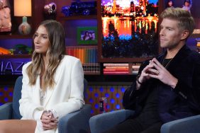 Amanda Batula and Kyle Cooke on WWHL