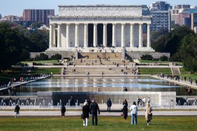 lincoln memorial trump