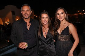 Kyle Richards and Mauricio Umansky with their daughter