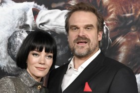Lily Allen and David Harbour