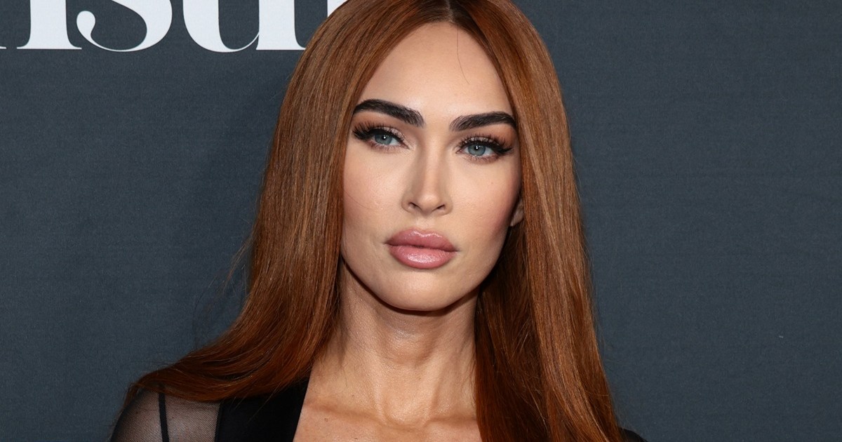 Megan Fox ‘Whips’ Out Her Dominant Side in Cleavage-Baring Leather Ensemble