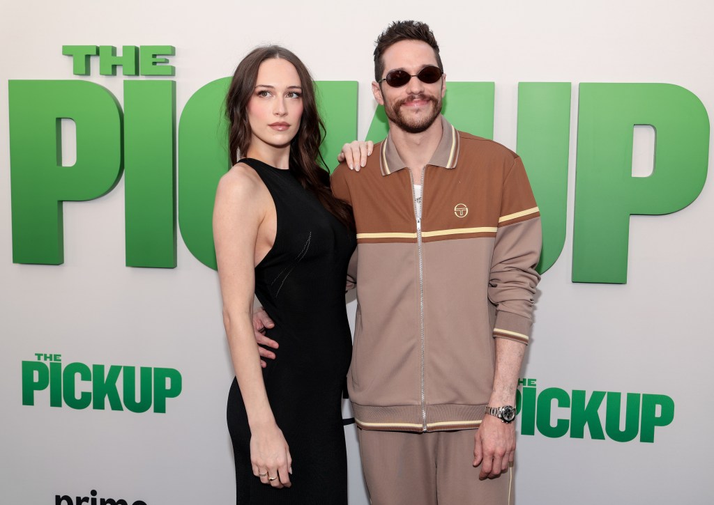 Pete Davidson and Elsie Hewitt