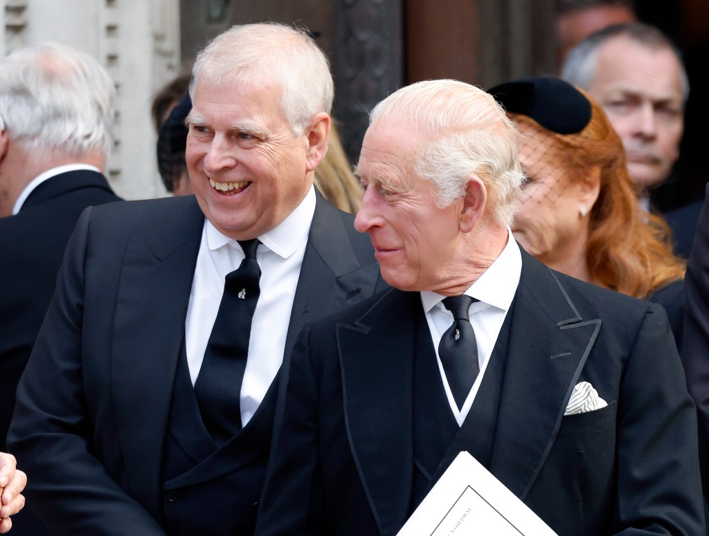 Andrew and King Charles 