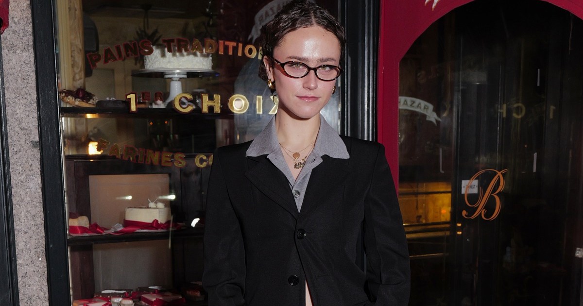 Ella Emhoff's Fully See-Through Collina Strada Top Is a Mix of Textures