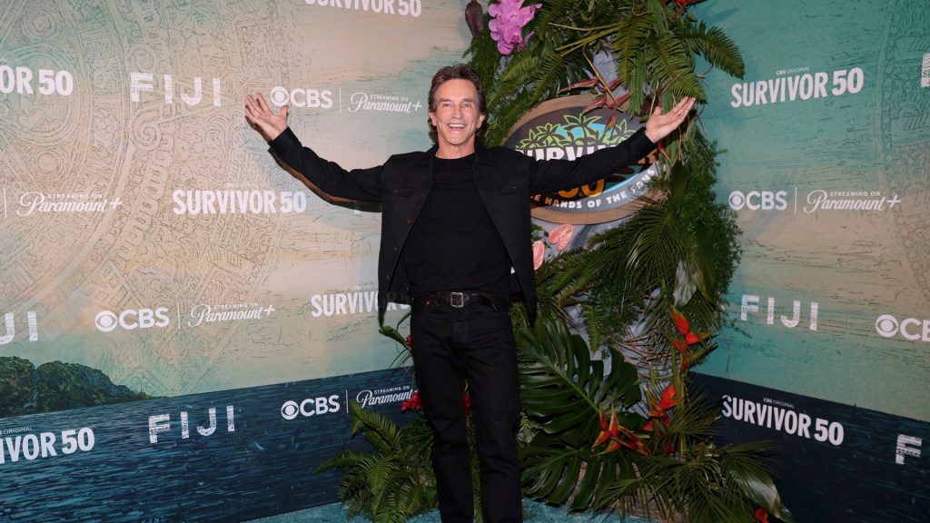 Survivor host Jeff Probst