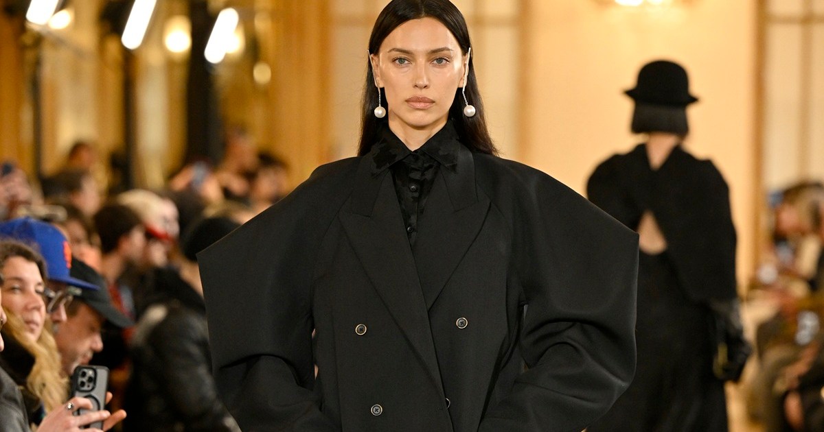 Irina Shayk Pushes the Naked Dress Trend to a Seriously Racy New Level