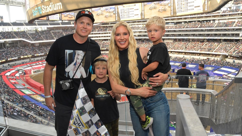 Spencer Pratt with his family