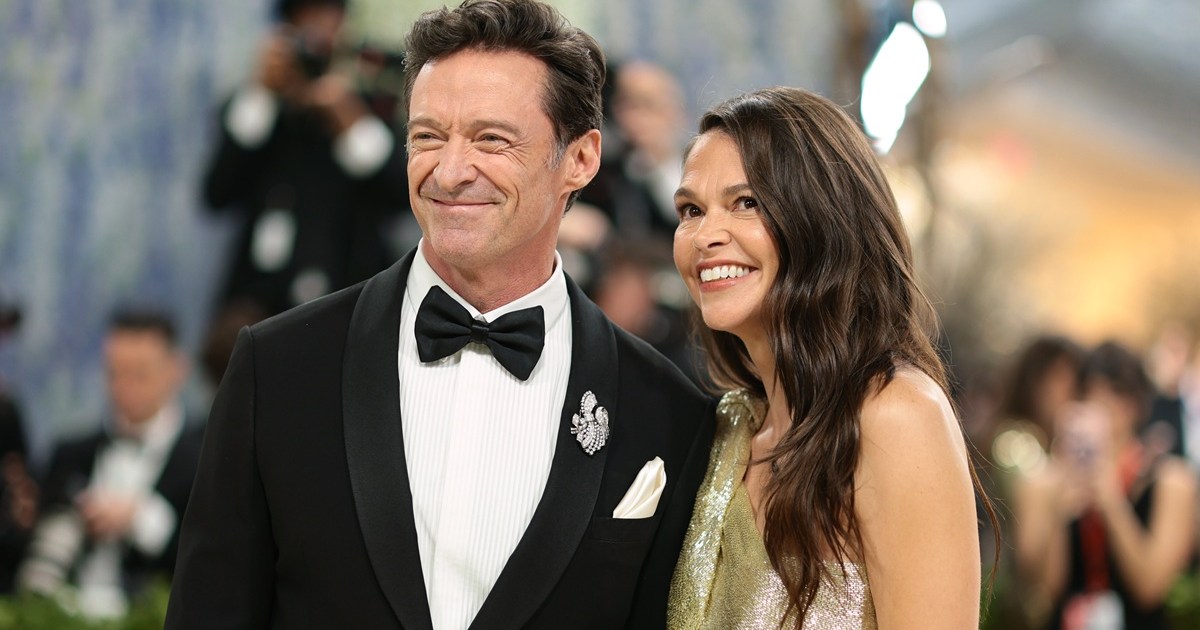 Hugh Jackman Spotted With GF Sutton Foster During Gym Outing