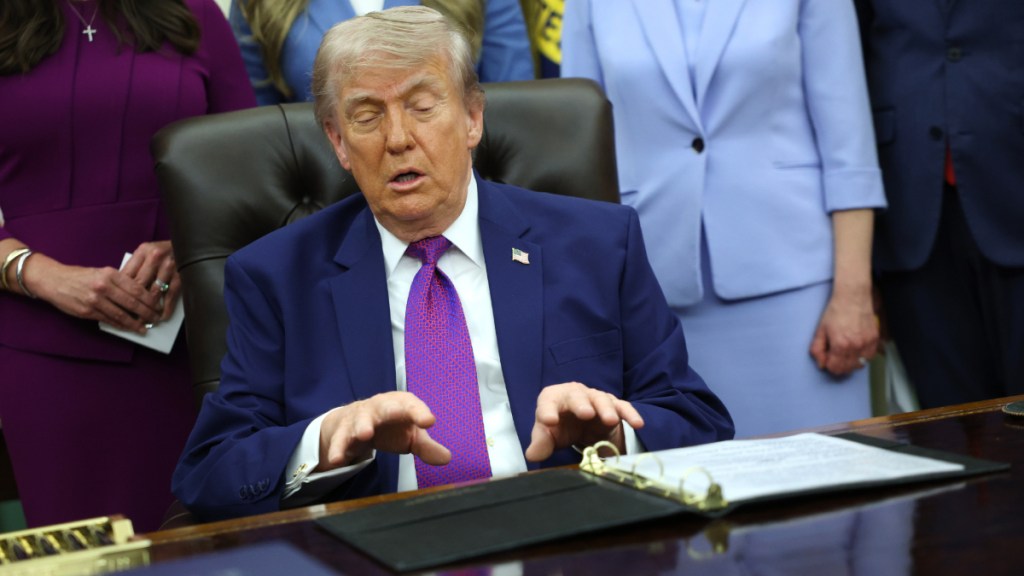 Donald Trump Appears To Doze off During Important Meeting About Women’s Health
