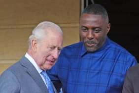 King Charles and Idris Elba