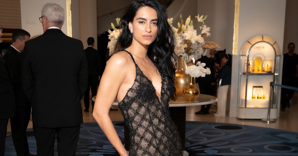 Begona Vargas’ Plunging Sheer Gown Has Racy Details You&hellip;