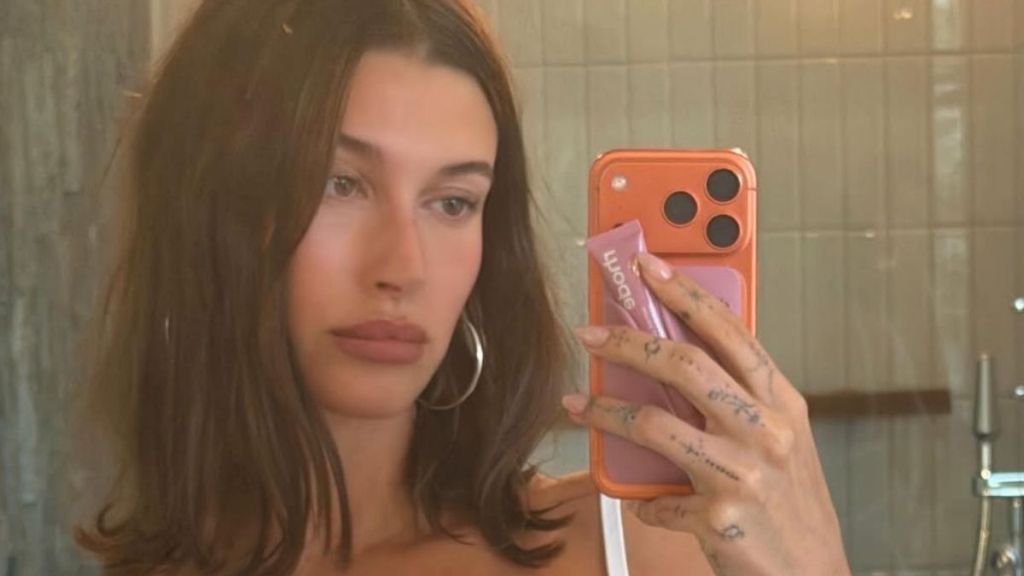 Hailey Bieber's Cleavage-Baring Outfit Is Impossible to Ignore