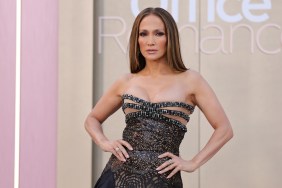 Jennifer Lopez Squeezes Into a Tight Dress That Leaves Her Curves on Full Display