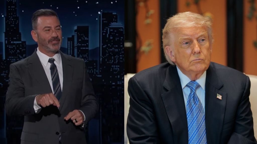 Jimmy Kimmel 'Reveals' the Meaning Behind Donald Trump's Bizarre AI Image