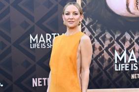Kate Hudson Risks It All in Tod's Dress With Daring Cutouts & High Slit