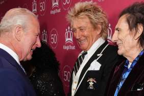 King Charles III, Sir Rod Stewart, Ronnie Wood