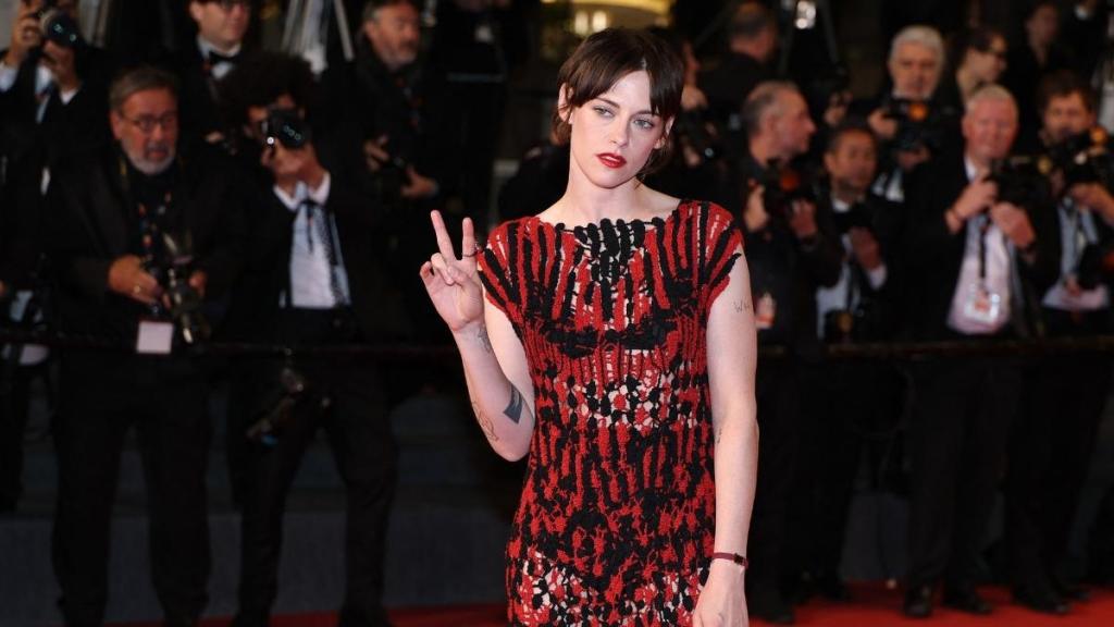 Kristen Stewart’s See-Through Dress at Cannes Is Chanel by Matthieu Blazy