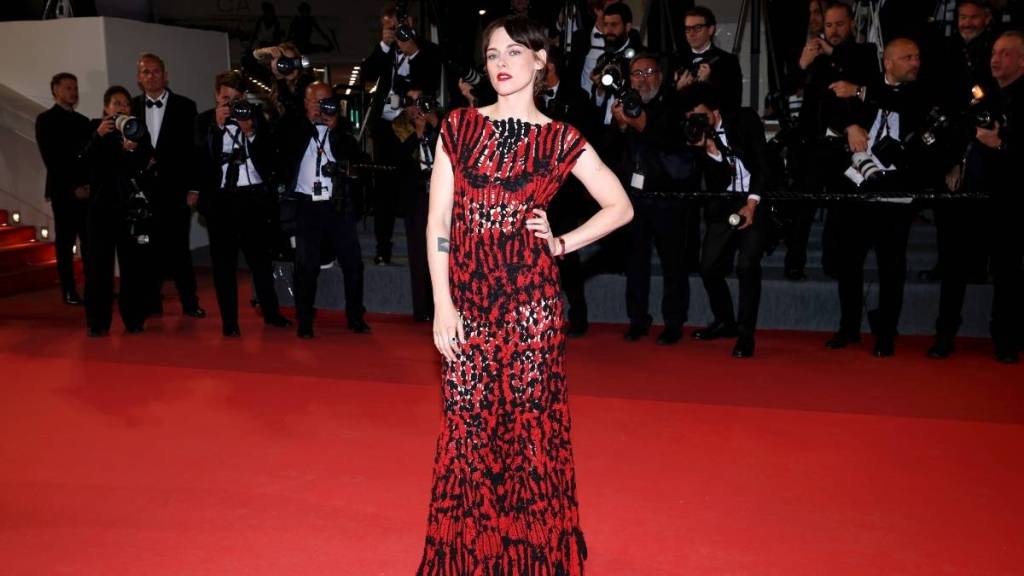 Kristen Stewart's See-Through Dress Gives Lingerie Sneak-Peek