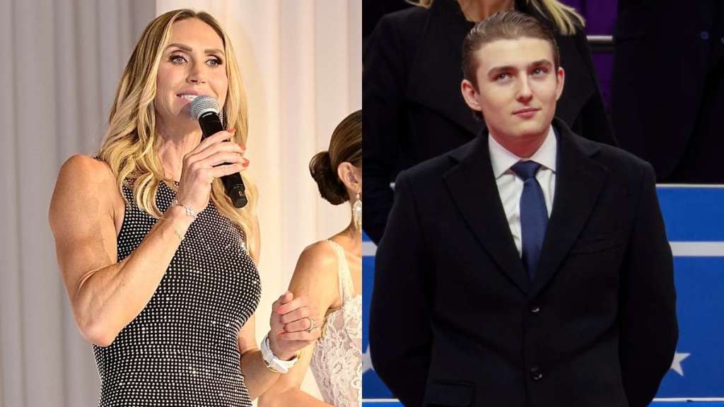 Lara Trump Debunks Bizarre Barron Trump Conspiracy Theory