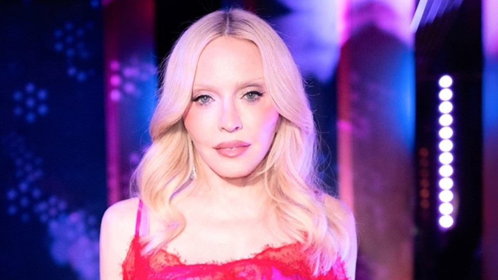 Madonna’s Racy Corset Dress Is Giving Full Lingerie Energy