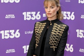Margot Robbie Shows Off Toned Waistline in Ultra Low-Rise Pants