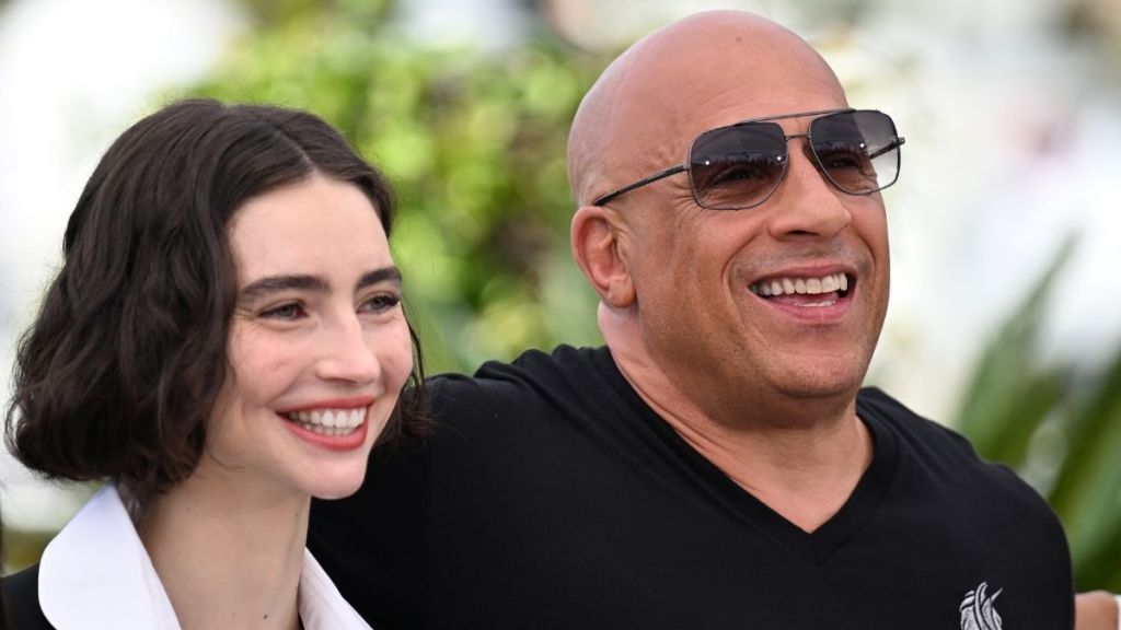 Meadow Walker and Vin Diesel