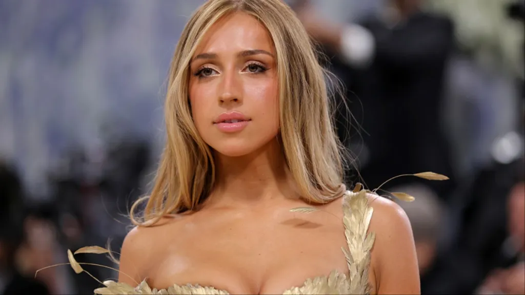 Tate McRae Shows Major Skin in Sheer Dress With Barely-There Straps