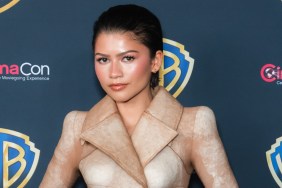 Zendaya Dons Louis Vuitton Fringe Dress Backwards With Massive Cutout