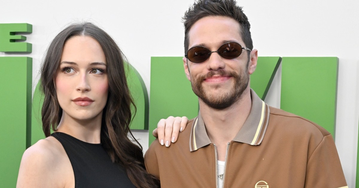 Elsie Hewitt Appears to Shade Pete Davidson Over Baby Duties