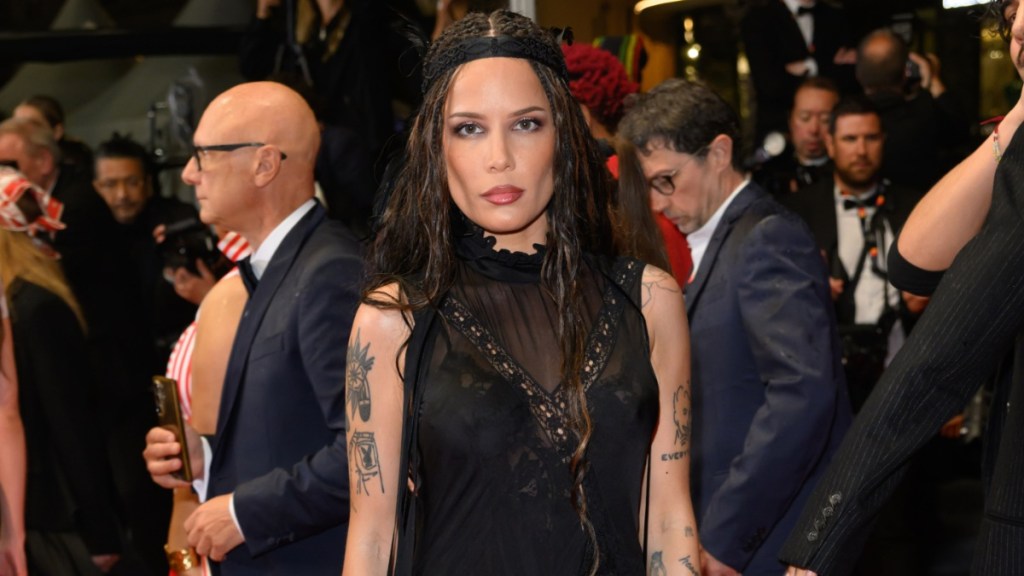 Halsey's Ann Demeulemeester Dress Goes Completely See-Through at Cannes