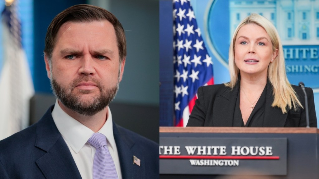 JD Vance Jokes About Karoline Leavitt Becoming Vice President