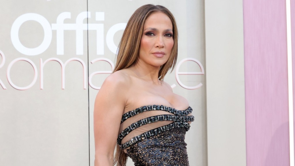 Jennifer Lopez's Vintage Versace Gown Features Daring Sheer Cutouts