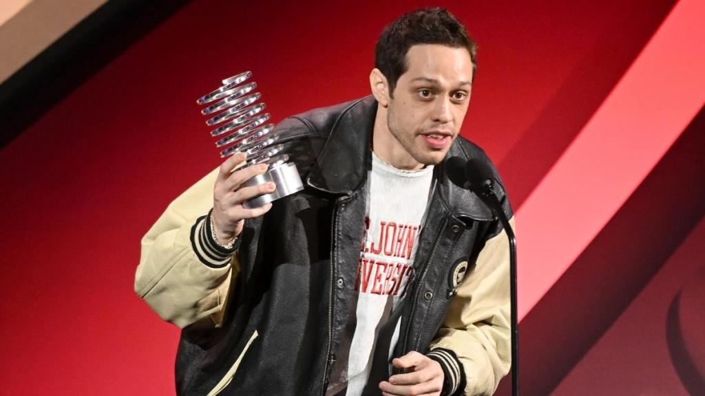 Pete Davidson's 5-Word Dark Speech at Webby Awards Raises Eyebrow