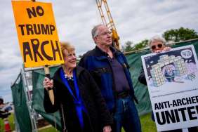 Donald Trump’s 250-Foot Arch Plan Sparks Multiday Rally in Washington