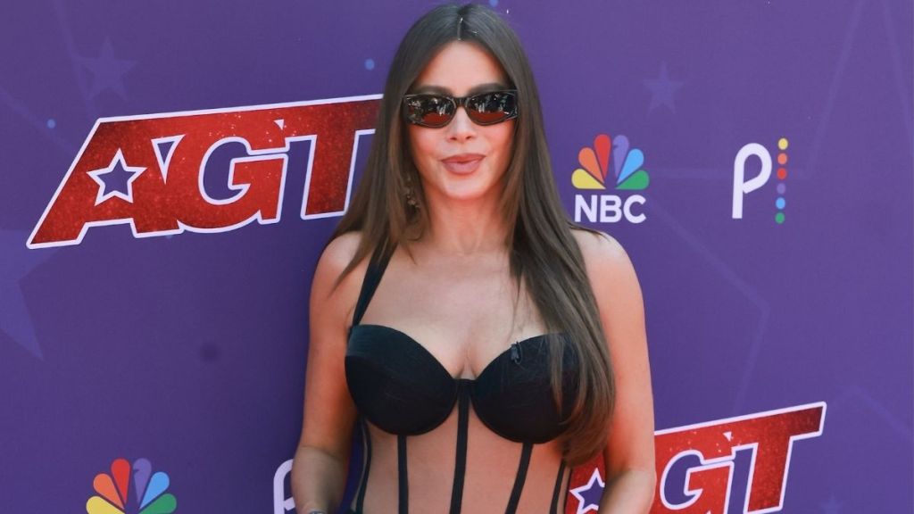 Sofia Vergara’s Strapless Laura Basci Dress Is as See-Through as It Gets
