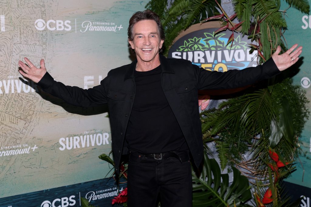 Survivor 50 host Jeff Probst