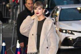 Taylor Swift’s Plunging Staud Cami Top Gets $4K Upgrade With Toteme Coat