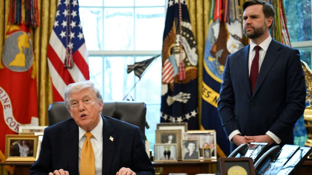 Donald Trump Says Secret Service Grabbed JD Vance ‘Like a Little Boy’ During WHCD Event
