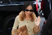 Zoe Kravitz Whips Out See-Through Saint Laurent Skirt for Pre-Met Gala