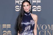 Demi Moore's Body-Hugging Ashi Studio Gown Is Simply Blinding