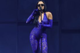 Demi Lovato’s Plunging Sheer Bodysuit Won’t Let You Look Anywhere Else