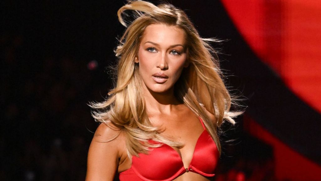 Bella Hadid's Plunging & String-Heavy Bodysuit Transforms Into a Thong