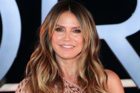 Heidi Klum's Dazzling Julien MacDonald Gown Is as See-Through as It Gets