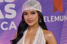 Becky G Gets Cheeky on Ice in Only See-Through Top & Thong
