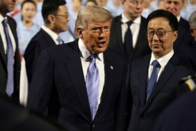 Hot Mic Moment From Donald Trump’s China Visit Raises Eyebrows