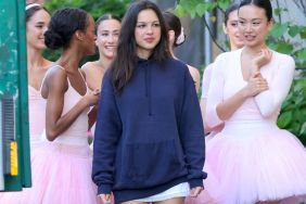 Olivia Rodrigo's $129 Attega Micro Miniskirt Nearly Disappears Under Hoodie