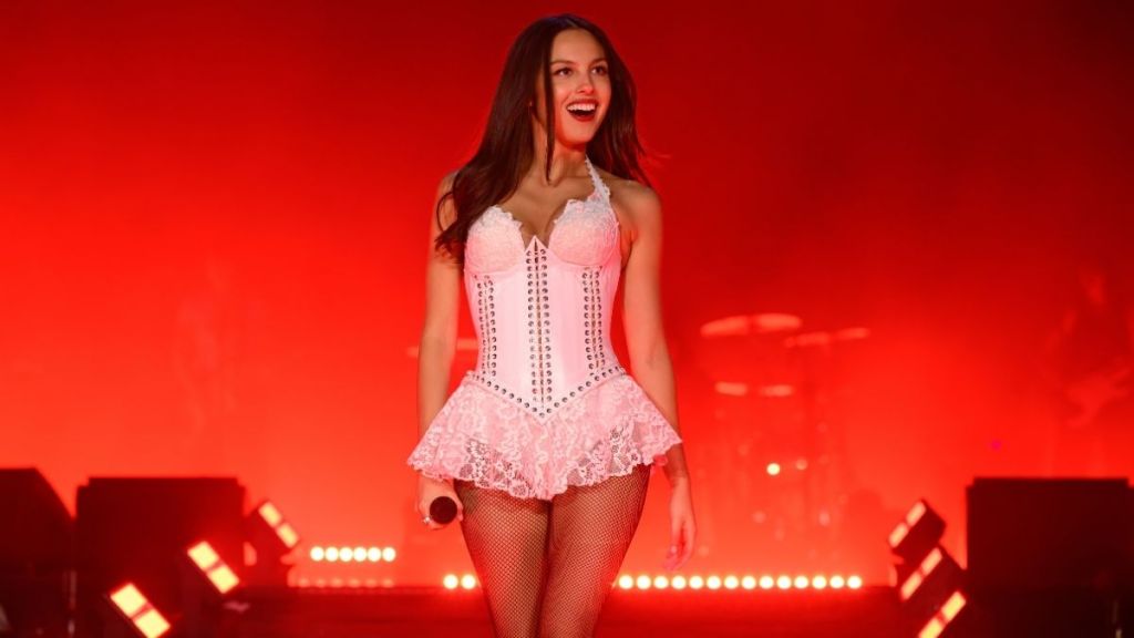 Olivia Rodrigo's Cleavage-Baring Dress Is Held Together by a Front String